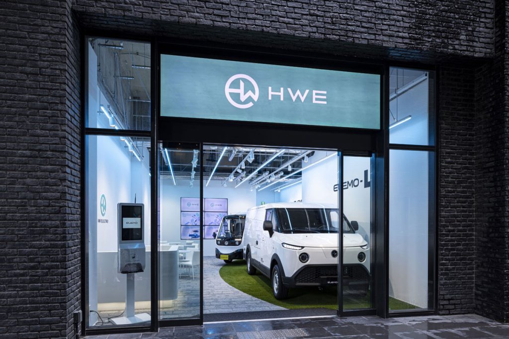 20230508HWE 1 1024x683 - HWエレクトロ／商用EV「エレモ」展示のショールームをお台場に開設