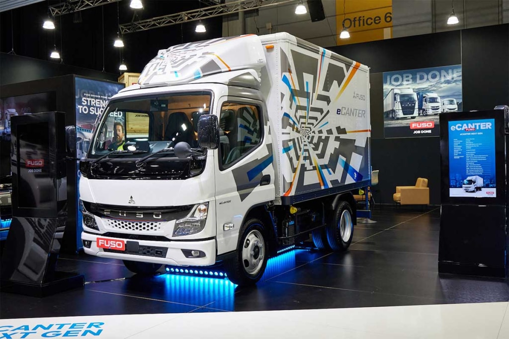 20230529FUSO 1024x683 - 三菱ふそう／オーストラリアで新型eCanterを初公開