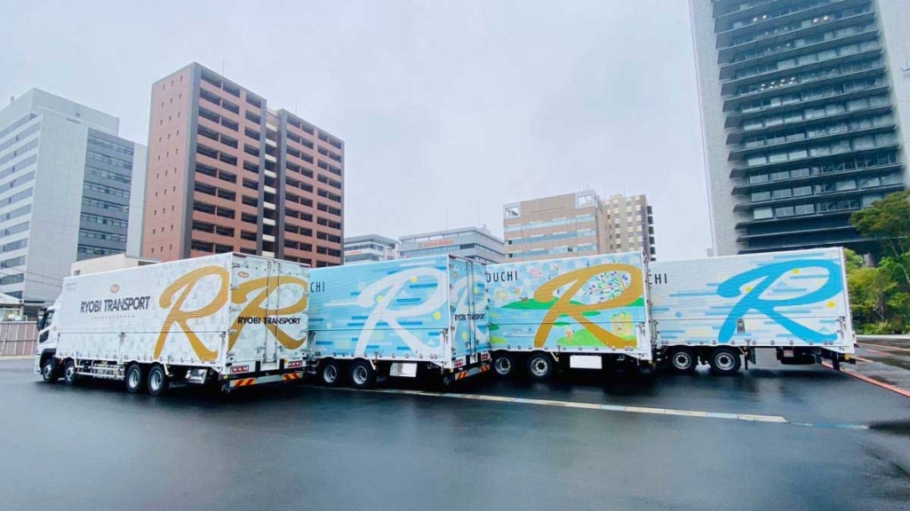 20230613RYOBI 0 1024x576 - 両備トランスポート／ドライバー不足を解消すべく、トラックに新デザインを採用