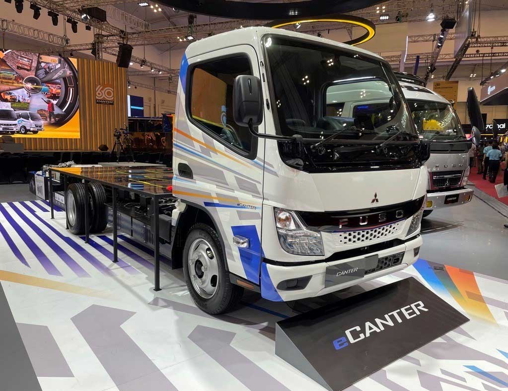 20230817FUSO - 三菱ふそう／小型EVトラック「eCanter」を24年からインドネシアでも販売