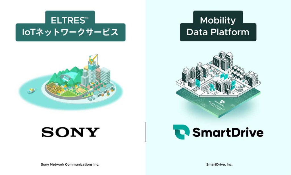 20230824SMART 1024x614 - スマートドライブ／ソニーIoTネットワークと連携開始、保有車管理など最適化