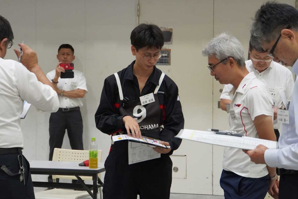 20230828YOKOHAMA 3 1024x683 - 横浜ゴム／4年ぶり開催「第6回トラック・バス用タイヤサービス技能コンテスト全国大会」、9名が接客・作業の腕を競う