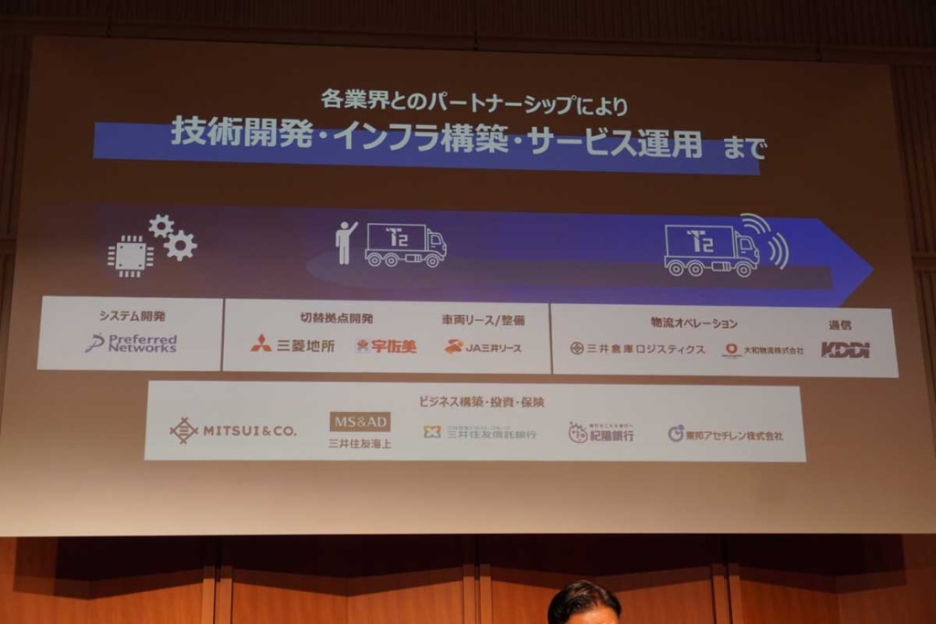 20230901T2 2 1024x683 - T2／自動運転トラック幹線輸送サービスで9社から35億円調達