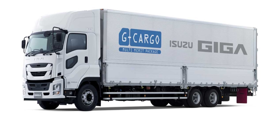 20230904isuzu 1 1024x458 - いすゞ／大型トラック「ギガ」を改良、GVW25トンの低床3軸車を新設定
