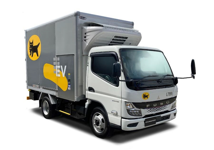 20230912fuso1 - 三菱ふそう／ヤマト運輸にEVトラック「eCanter」新型モデル900台納入