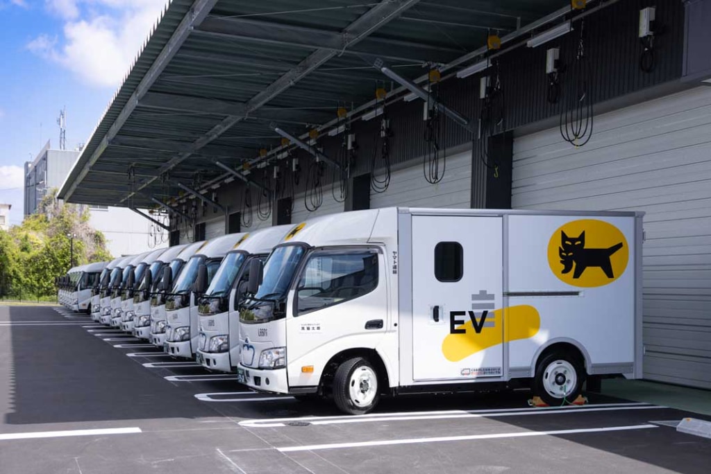 20231002yamato 1 1024x684 - ヤマト運輸／全国初、全車両EVの営業所を本格稼働