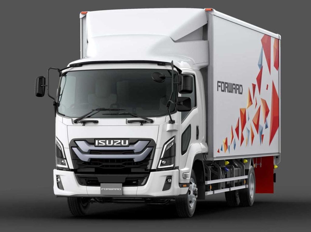 20231005ISUZU 2 1024x765 - いすゞ／エルフ、フォワードがグッドデザイン賞受賞