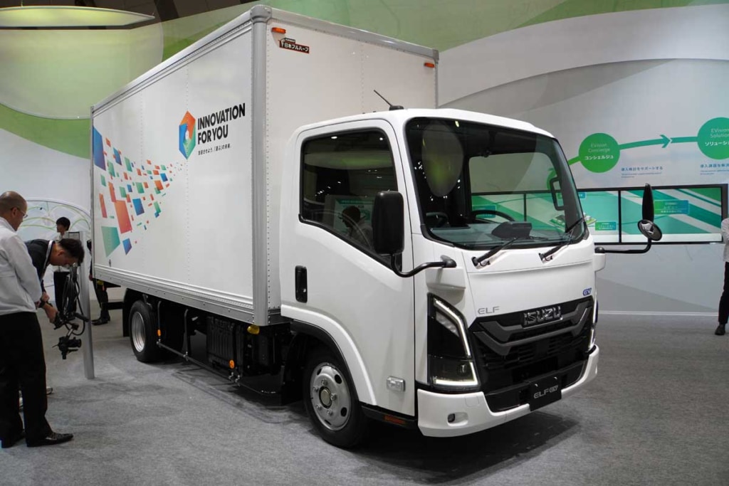 ジャパンモビリティショー2023/EV、FCの次世代商用車を各社が披露 20231025JMS 2 1024x683 - ジャパンモビリティショー2023/EV、FCの次世代商用車を各社が披露
