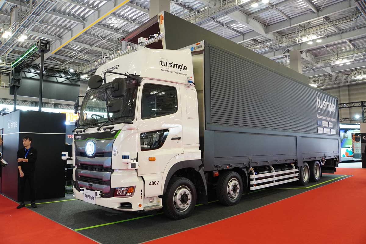 TuSimple／東京～名古屋間で自動運転トラックの実証実験に成功