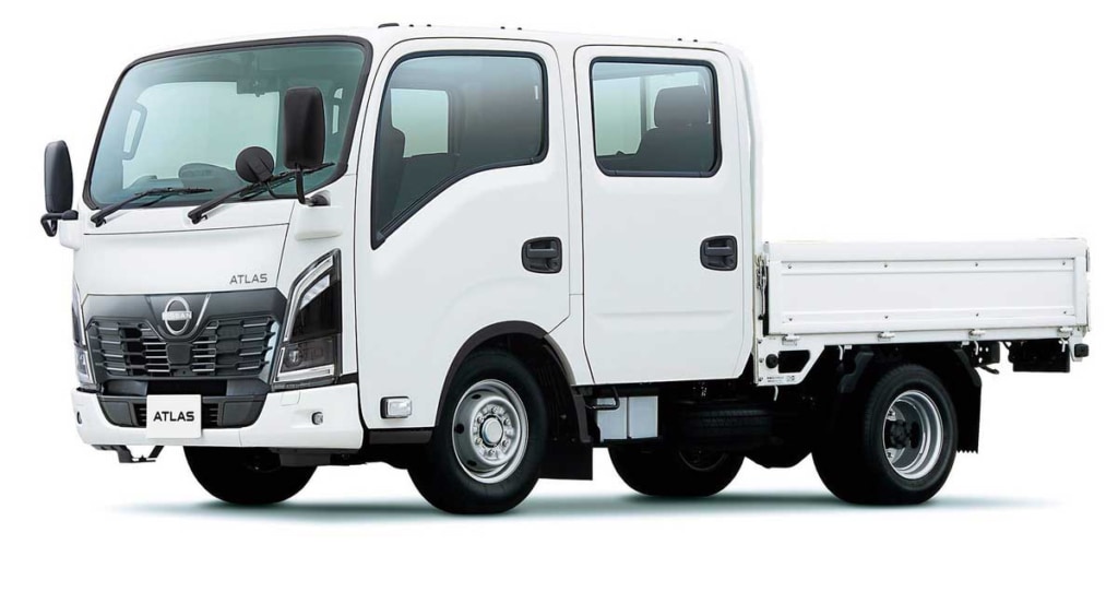 20240322NISSAN 1 1024x542 - 日産／「アトラス」にダブルキャブと1.55tクラスを追加設定