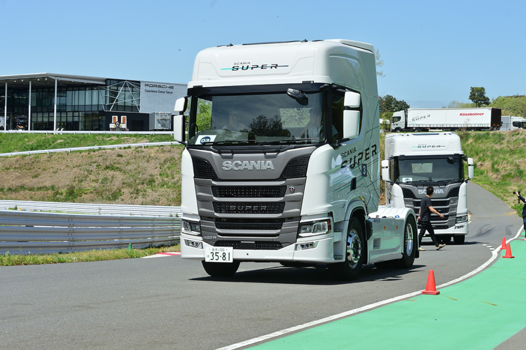 20250425scania06 1024x682 - トラック最前線／最新プレミアムトラックの実力を体感、スカニア「SUPER」試乗