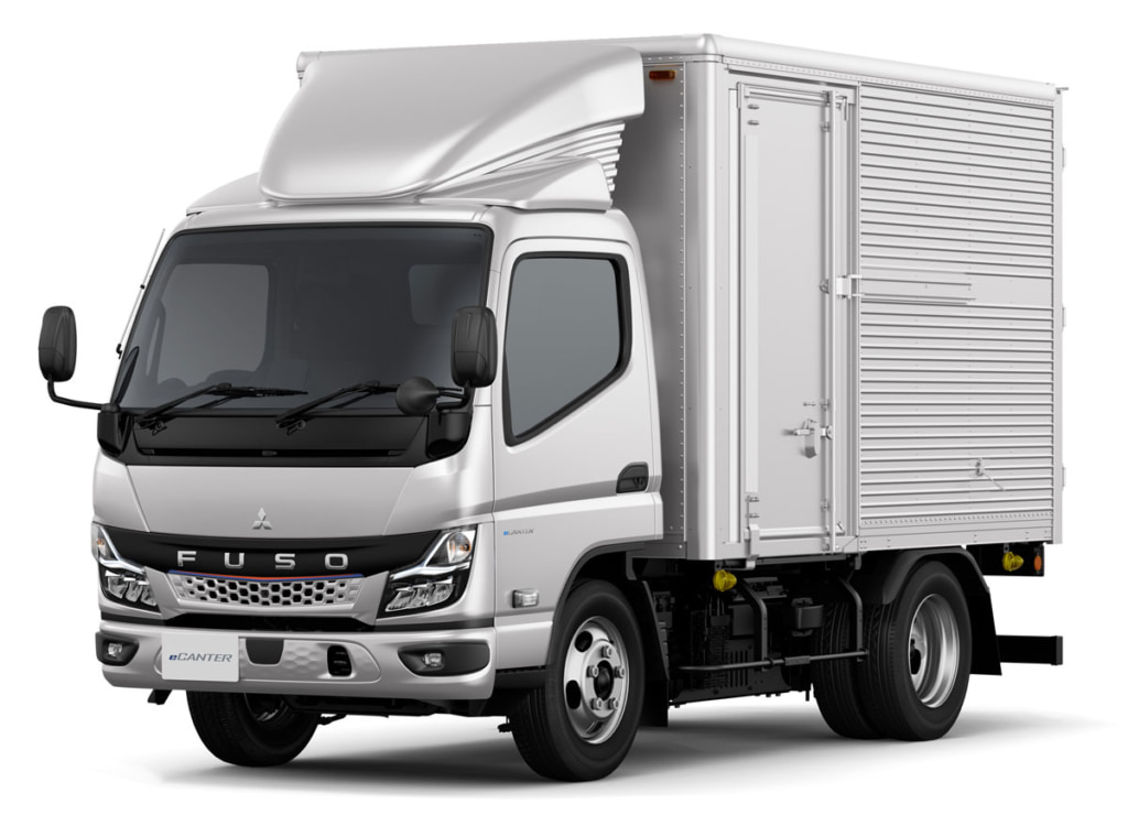 20250612FUSO 1024x740 - 三菱ふそう／EV小型トラック「eキャンター」に7インチディスプレイなど新機能追加