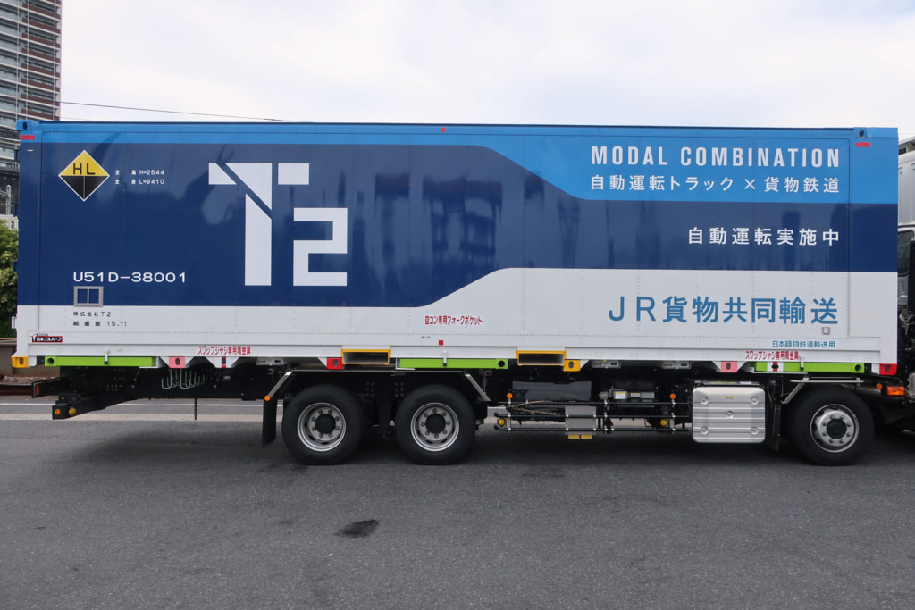 T2/JR貨物と31フィート共用コンテナ開発「モーダルコンビネーション」実証 20250623t22 1024x683 - T2/JR貨物と31フィート共用コンテナ開発「モーダルコンビネーション」実証
