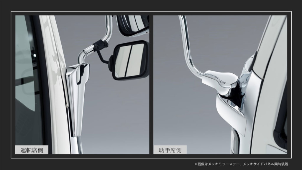 20250715AS 2 1024x577 - いすゞA＆S／新型フォワード用の純正ドレスアップパーツを発売