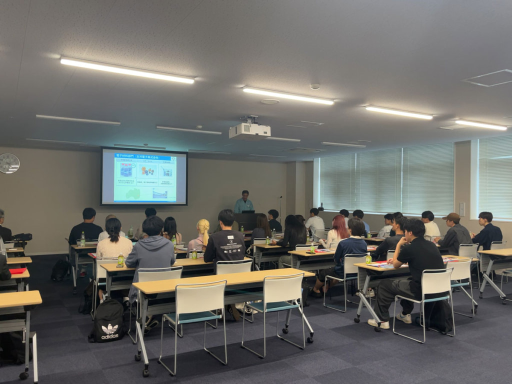 20250728unic 2 1024x768 - 古河ユニック／大学生対象の工場見学会を実施、キャリア教育を支援