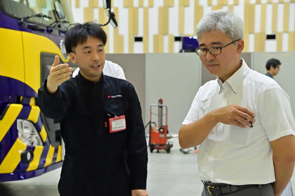 20250823yokohama 3 1024x681 - 横浜ゴム／タイヤサービス技能コンテスト開催、18名が腕を競い合う