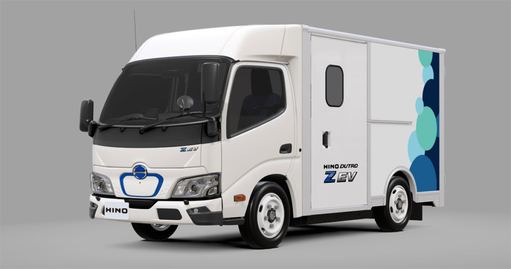 20250918HINO 5 1024x540 - 日野／ジャパンモビリティショー2025にコンセプトモデルなど6台を展示