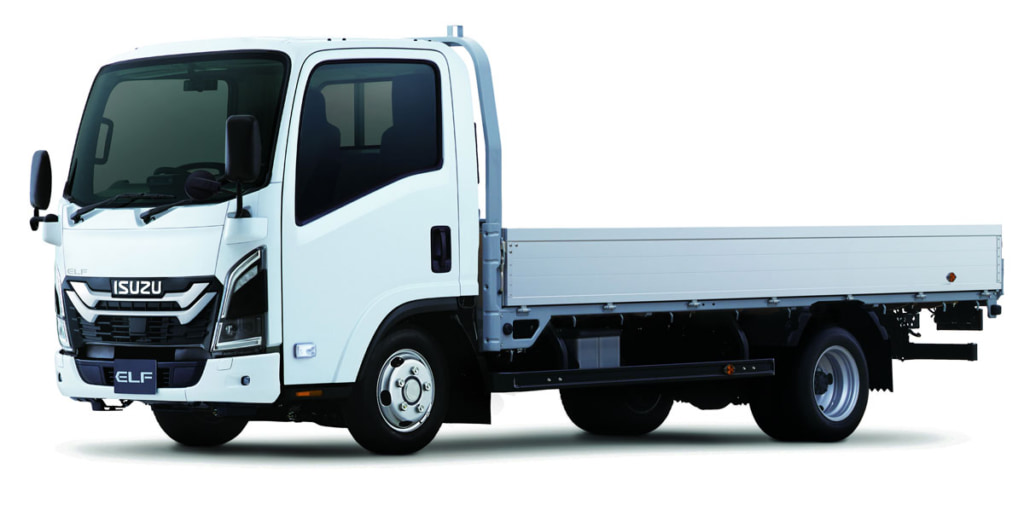 20250930ISUZU 1024x515 - いすゞ／小型トラック「エルフ」を改良、2WD車の安全装備を充実、高床4WDも新設定