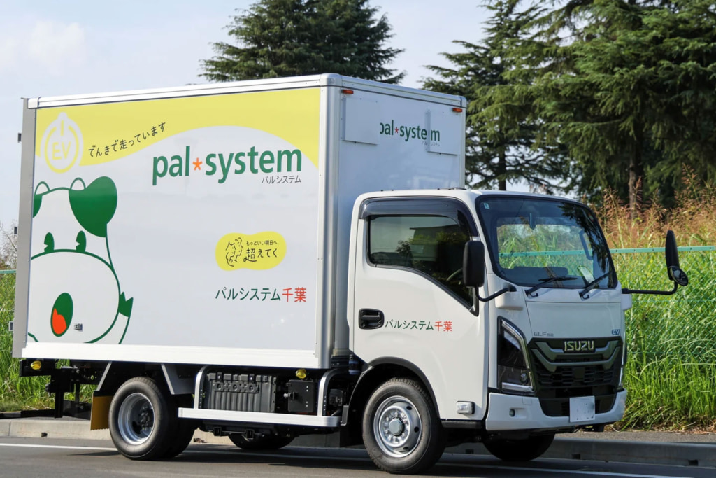 20250930pal 1024x683 - パルシステム千葉／EVトラック初導入、いすゞ自動車「エルフミオEV」運用