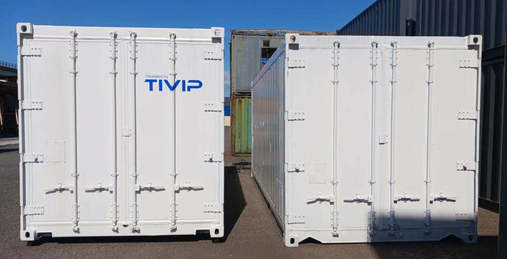 20251007tivip1 1024x523 - タイガー魔法瓶／独自開発の真空断熱パネル「冷蔵コンテナ実証実権」保冷時CO2を45.9％削減