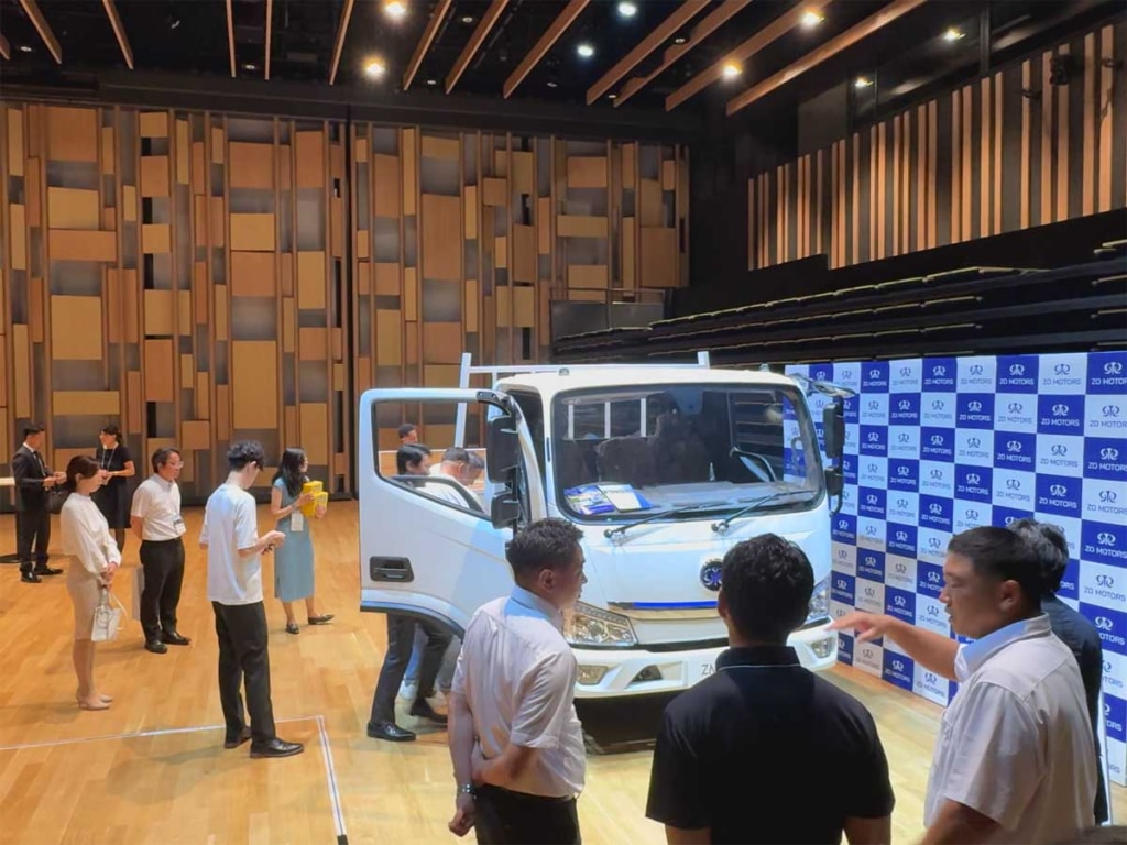 20251024ZO 1024x768 - ZO MOTORS／「T conference 2025」に出展、EVトラックZM6を展示