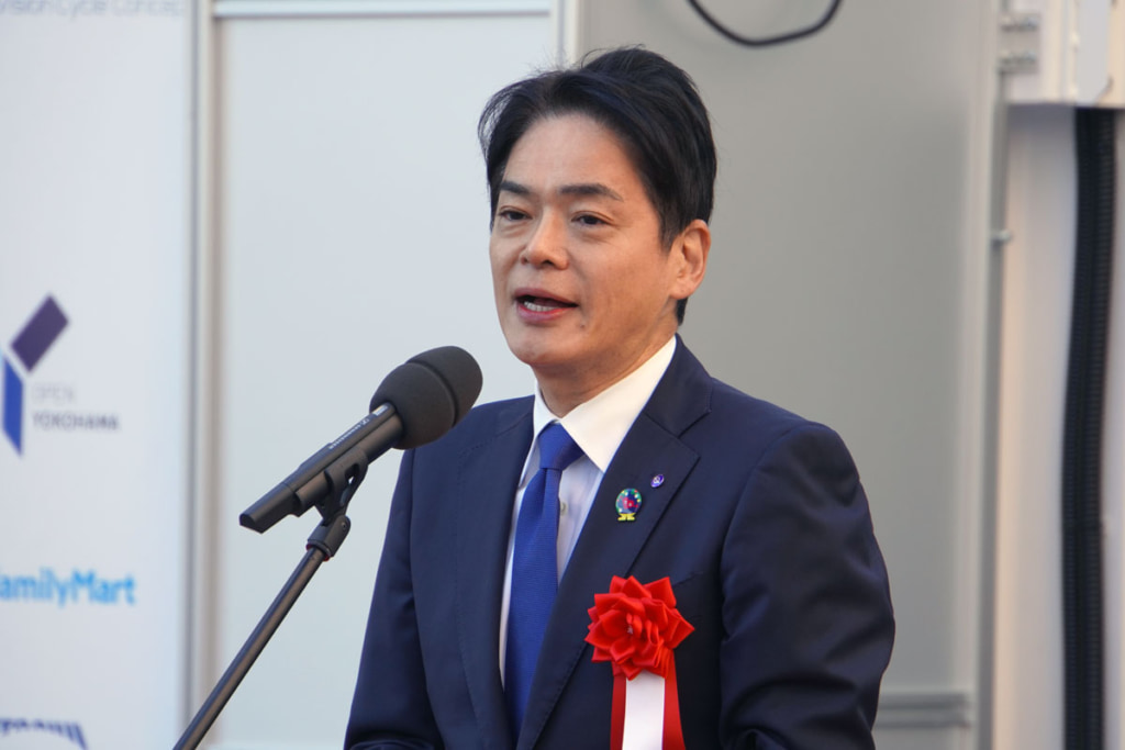 20251120ISUZU 7 1024x683 - いすゞ／バッテリー交換式EV実証実験を横浜で開始、ファミリーマート店舗配送に使用