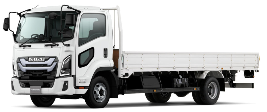 20251127ISUZU 1024x431 - いすゞ／中型トラック「フォワード」を改良、先進安全装備を強化、9速DCT「ISIM」も設定