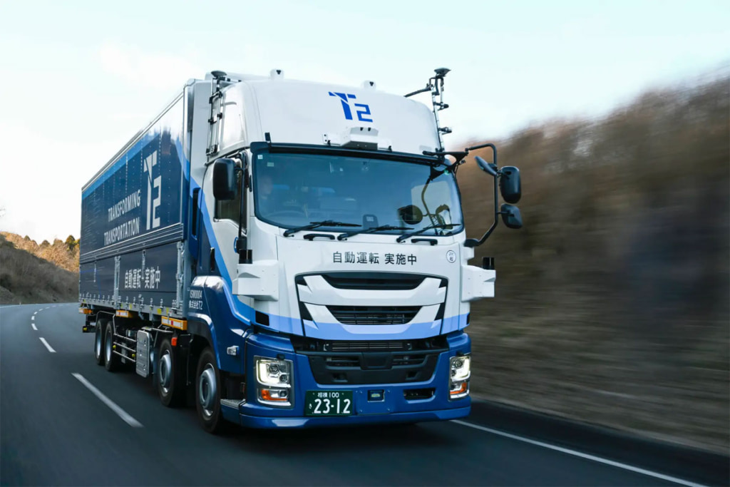 20260115T2 1024x683 - T2／自動運転開発の米企業と提携、幹線輸送向けレベル4自動運転トラクターの開発を加速