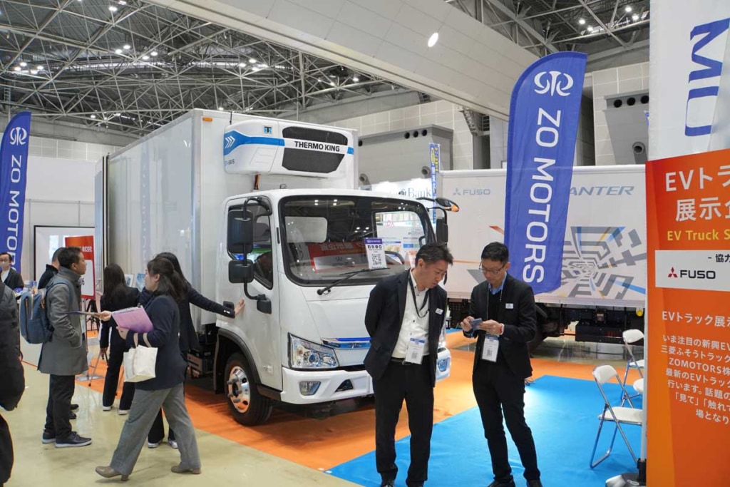 20260122EXPO 2 1024x683 - スマート物流EXPO／1850社が出展、物流課題の解決に向けEVトラックなど最新技術を紹介