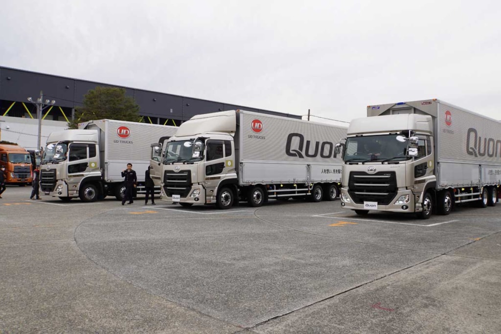 20260211UD 3 1024x683 - 関東運輸局／自衛官対象「大型トラック運転体験会＆企業説明会」開催、退官後の再就職を後押し