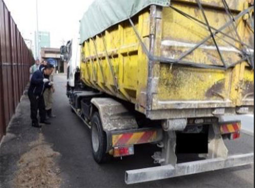 近畿運輸局など/「尼崎地区ディーゼル車排ガスクリーンキャンペーン」実施、3台を措置・指導 202602198amagasaki - 近畿運輸局など/「尼崎地区ディーゼル車排ガスクリーンキャンペーン」実施、3台を措置・指導