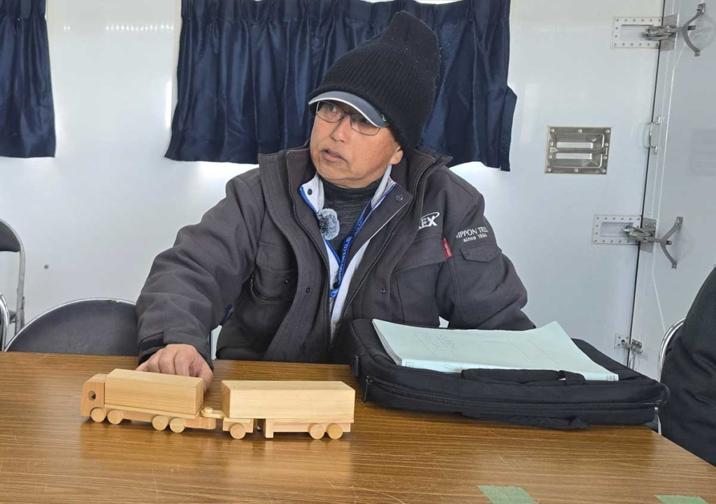 物流課題解決に向けた日本トレクスの取り組み トラックからのステップアップを支援する 「トレクスドライビングスクール」を体験(後編) 20260326yamashiro 7 1024x722 - 物流課題解決に向けた日本トレクスの取り組み トラックからのステップアップを支援する 「トレクスドライビングスクール」を体験(後編)